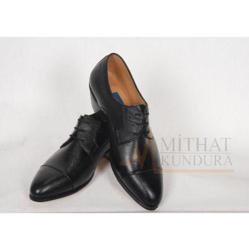 3 Bağlı Sivri Burun Yumurta Topuk Çarşamba Ayakkabısı (103)